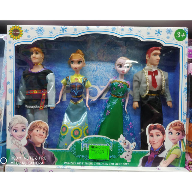Куклы Frozen 4в1 Анна и Эльза