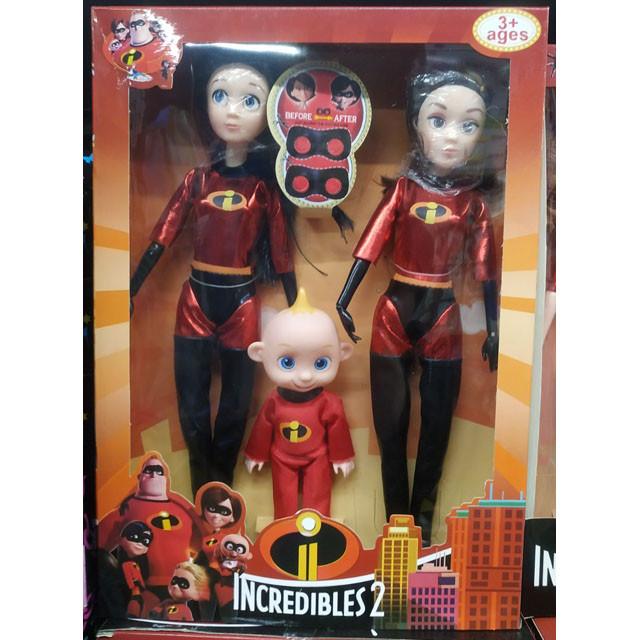 Набор кукол Суперсемейка 2 (3 героя) SH003