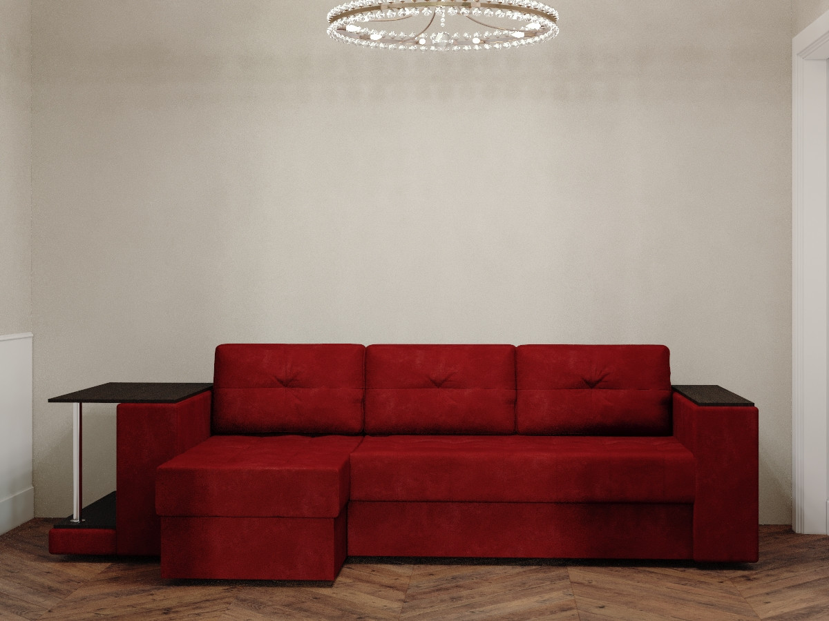 Угловой диван Ванкувер Лайт со столом и накладкой - фото 3 - id-p111170774