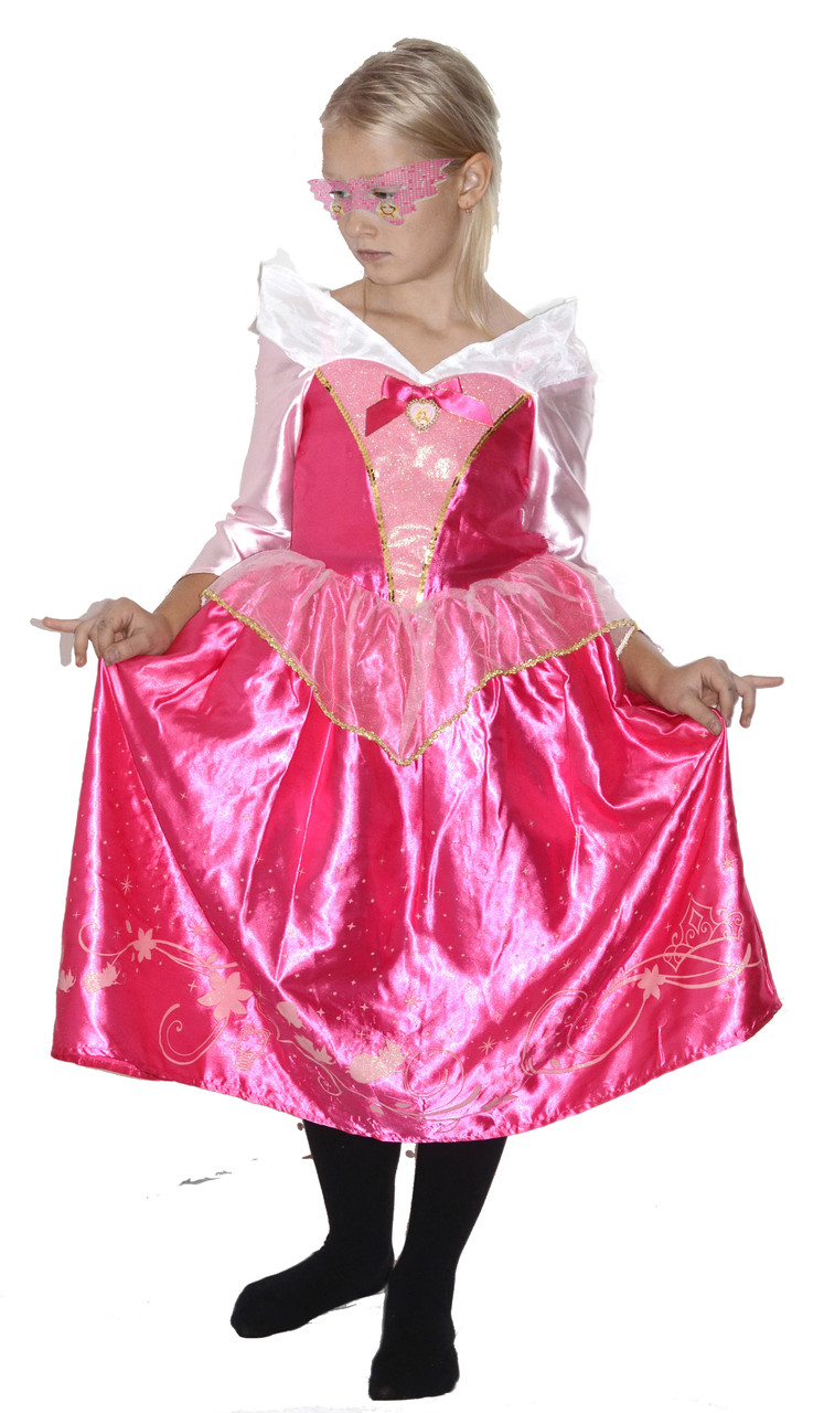 Платье карнавальное Аврора на 7-8 лет - фото 2 - id-p111197476
