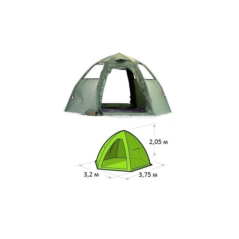 Палатка ЛОТОС 5 Мансарда-М - фото 1 - id-p111197526