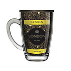 Чай London Tea Club черный Lemon 70г в стеклянной кружке (300мл