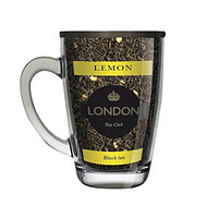 Чай London Tea Club черный Lemon 70г в стеклянной кружке (300мл