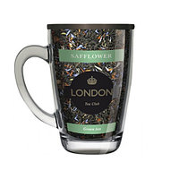 Чай London Tea Club зеленый Safflower 70г в стеклянной кружке (300мл)