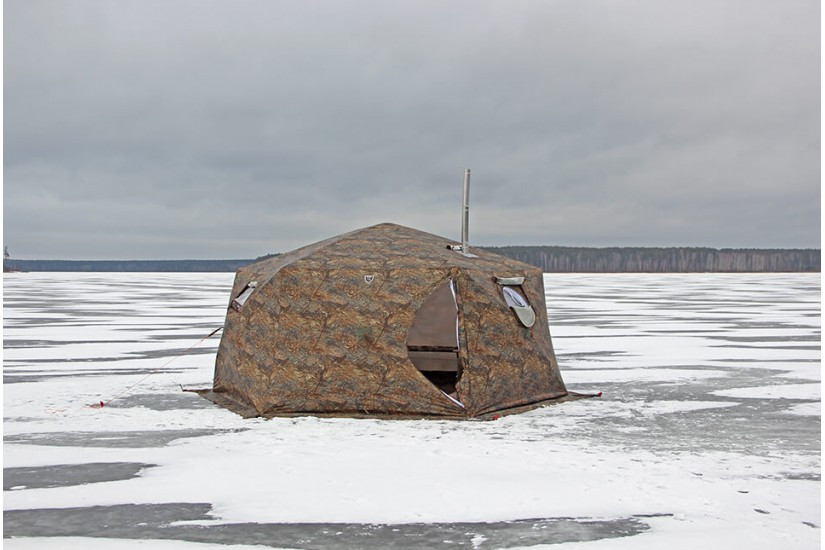 Зимняя палатка Берег Гексагон (двухслойная) - фото 3 - id-p111211307