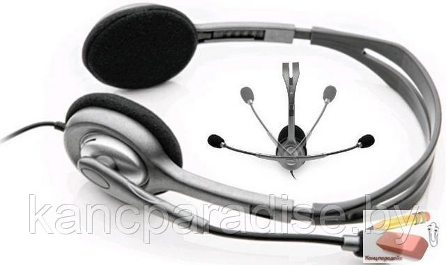 Гарнитура Logitech Stereo Headset H110 - фото 3 - id-p111210215