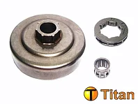 Чашка привода, венец чашки привода, игольчатый подшипник для бензопилы Husqvarna 137/142 Titan 0,325
