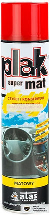 Полироль для панели приборов Plak Supermat 600 мл aranciao матовый эффект, фото 2
