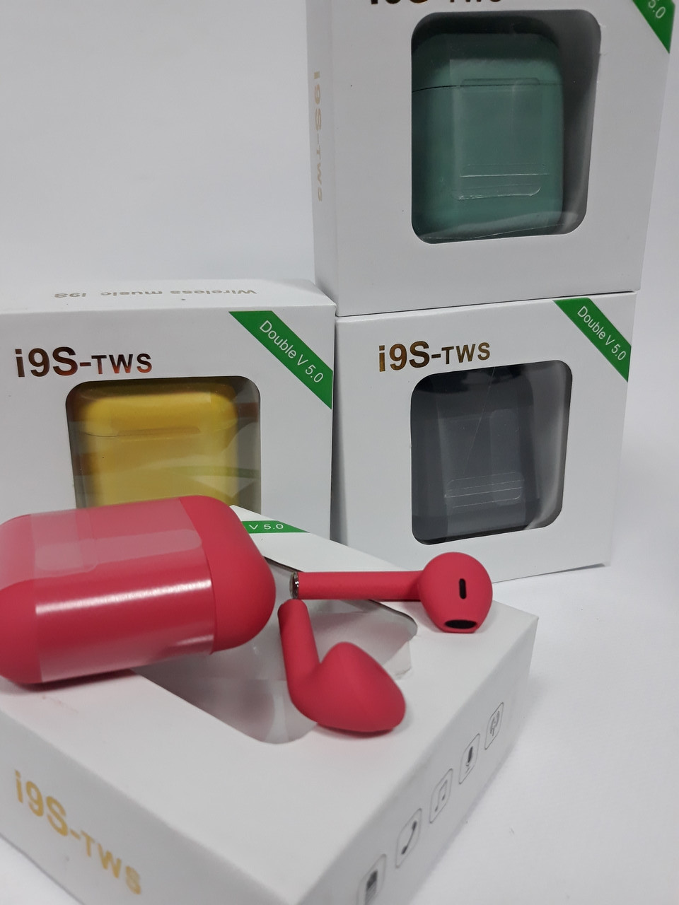 Беспроводные наушники i9s TWS Bluetooth 4 цвета - фото 3 - id-p111248729