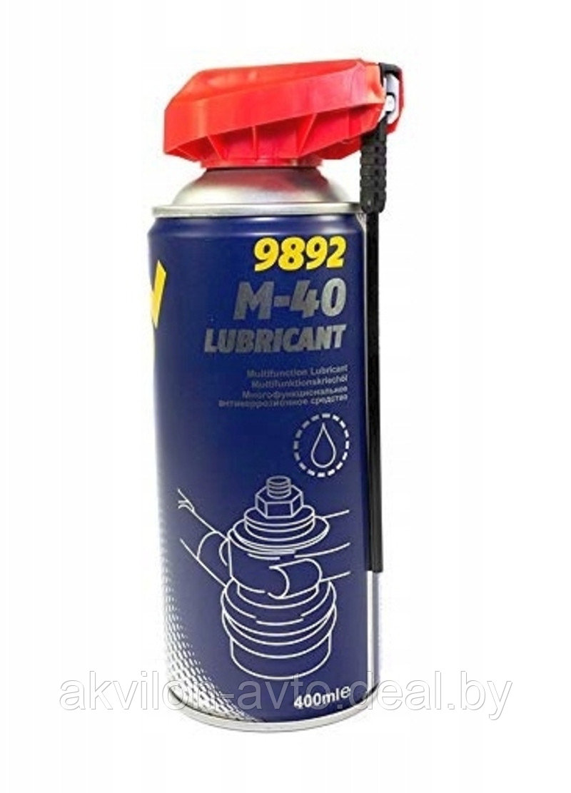 9892 Mannol M-40 Lubricant SMART (аналог WD-40) 400 мл. Средство многофункциональное антикоррозийное