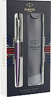 Набор подарочный Parker Jotter Core - Victoria Violet CT, шариковая ручка + чехол.