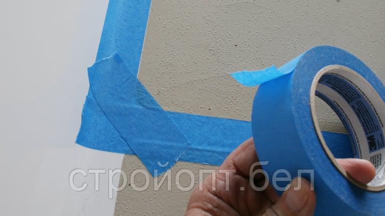 Малярная лента для четких границ окрашивания Motive Blue Masking Tape, 50 м, 48 мм, Польша - фото 2 - id-p111258671