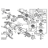 Винт с цилиндрической головкой к GWS 14-125 CI/1400С, BOSCH (1603415005)