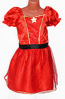 Платье новогоднее Рождественская Звезда на 5-6 лет