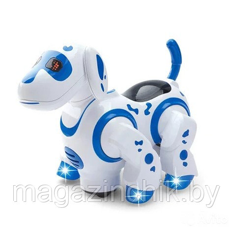 Собака-робот интерактивная 8203, ходит, со светом и звуком - фото 2 - id-p111263246