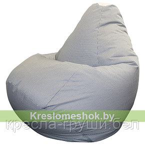 Кресло мешок Груша Соты (серый), фото 2