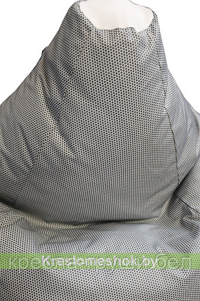 Кресло мешок Груша Соты (серый), фото 2
