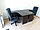 Комплект офисной мебели на два рабочих места с креслами и стульями, фото 3