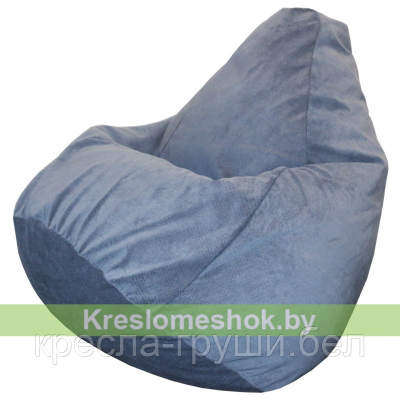 Кресло мешок Груша Verona 37 Denim blue