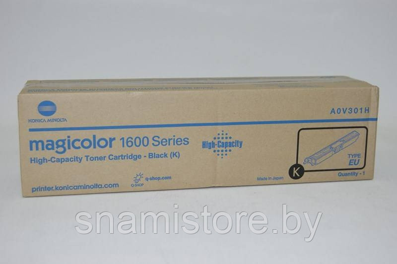 Тонер-картридж Konica Minolta MC1600W черный - фото 1 - id-p111263681