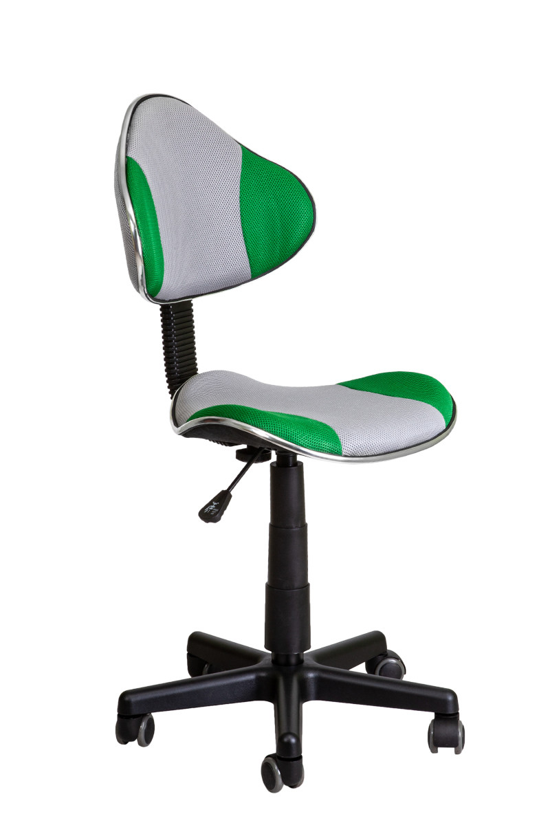 Кресло компьютерное детское SEDIA MIAMI (серый/зеленый)