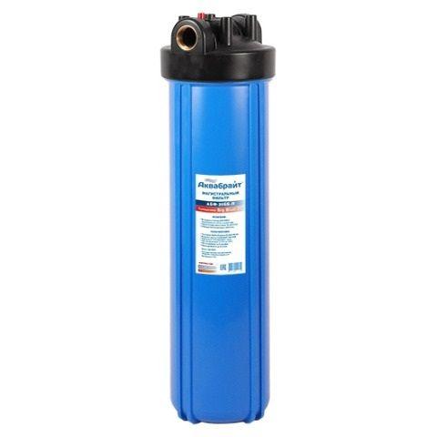Магистральный фильтр для воды Big Blue 20 (АБФ-20ББ-Л) АКВАБРАЙТ - фото 1 - id-p111274884
