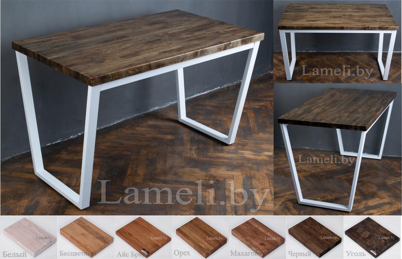 Подстолье из металлическое для стола серии "Треугольник" в стиле Лофт. Выбор цвета и размера. Доставка по РБ! - фото 8 - id-p111274933