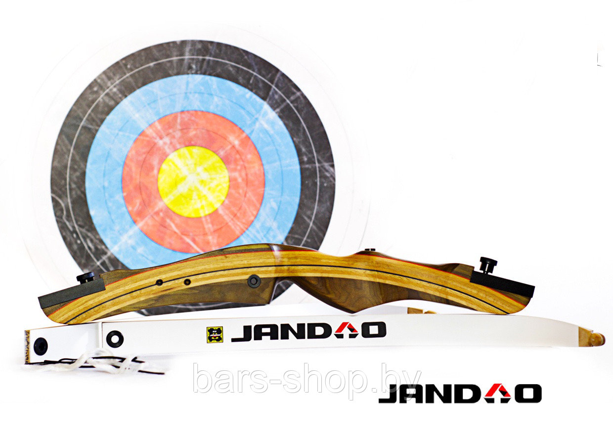 Лук рекурсивный Jandao Beginner 68" (белые плечи) 30# - фото 6 - id-p111285451
