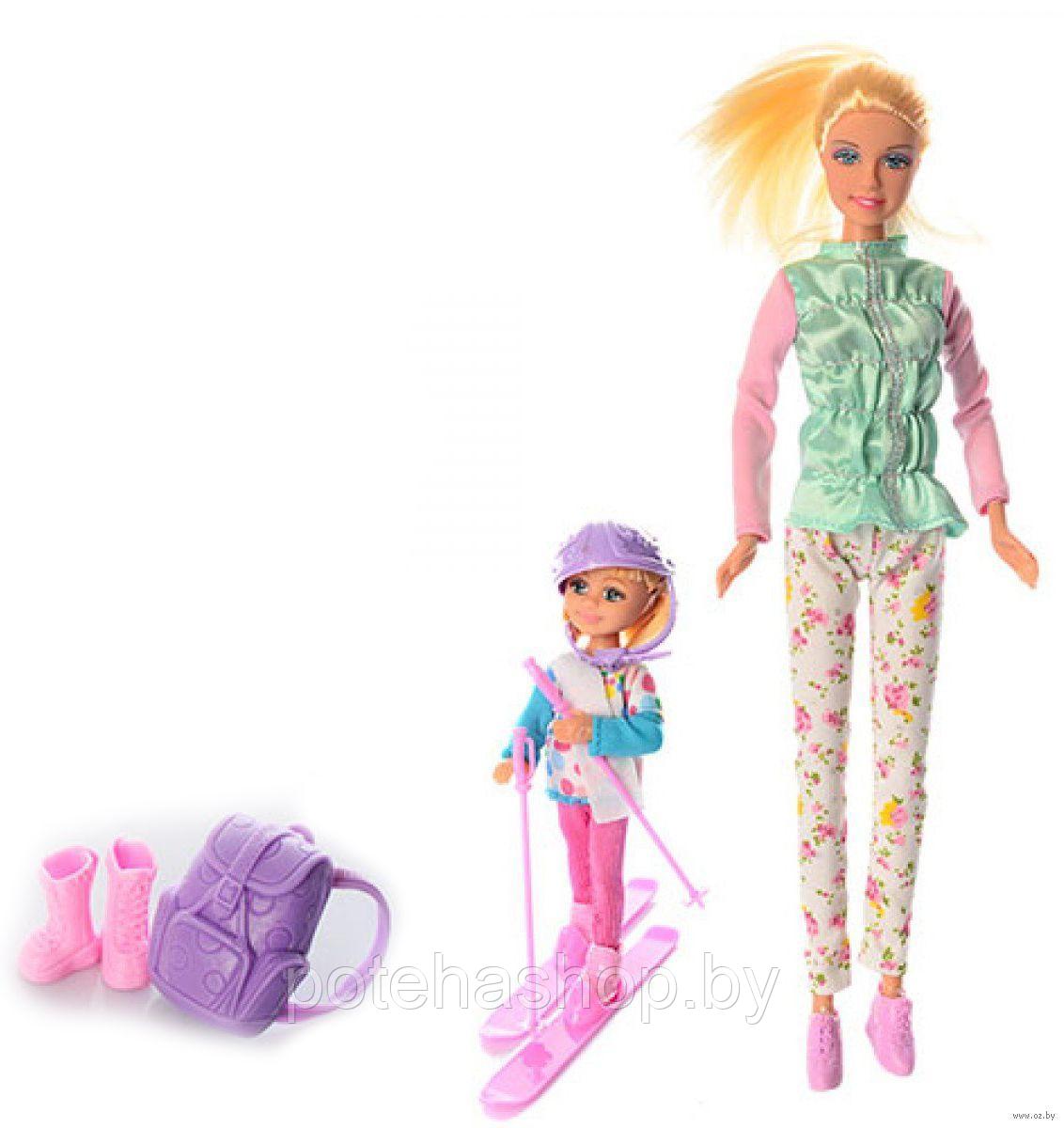 Набор кукол Defa Lucy Мама с дочкой-лыжницей , арт. 8356 - фото 2 - id-p111335401