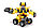 С52020W Конструктор с инерционным механизмом CaDa робот-трансформер 2 в 1, робот-автомобиль, 267 деталей, фото 2