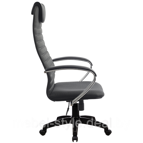 МЕТТА кресла BK-10 PL для комфортной работы , стул BK-10 PL ткань сетка черная,серая - фото 8 - id-p111351228