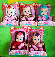 Детская Кукла-пупс Baby Cry интерактивная говорящая, Baby Пупс Cry Babies плачущие куклы с бутылочкой