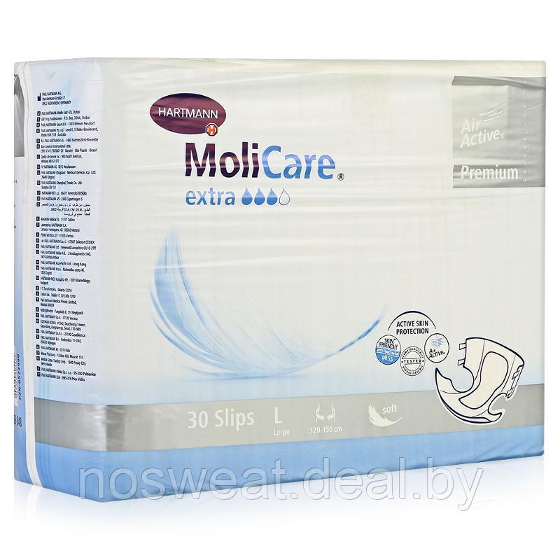 Подгузники д/взр. воздухопроницаемые MOLICARE PREMIUM EXTRA SOFT (№30)