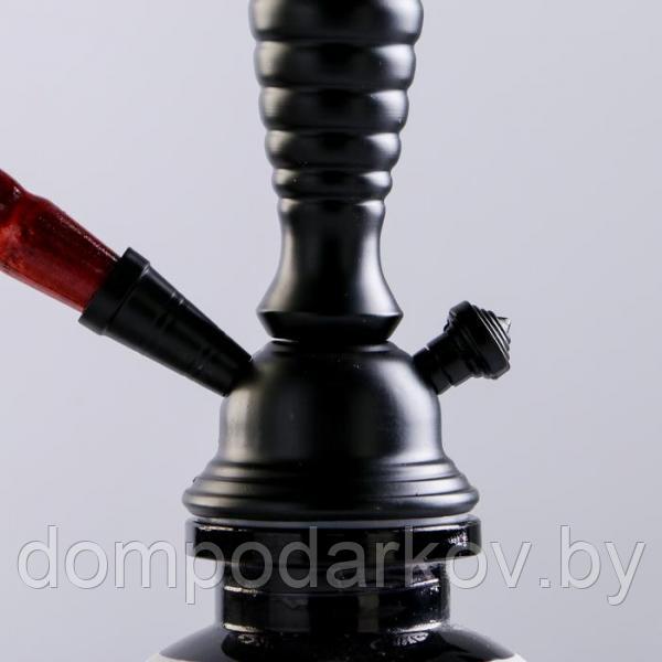 Кальян "Медрисса", 29 см, 1 трубка, колба матовая, шахта черная - фото 3 - id-p111400443