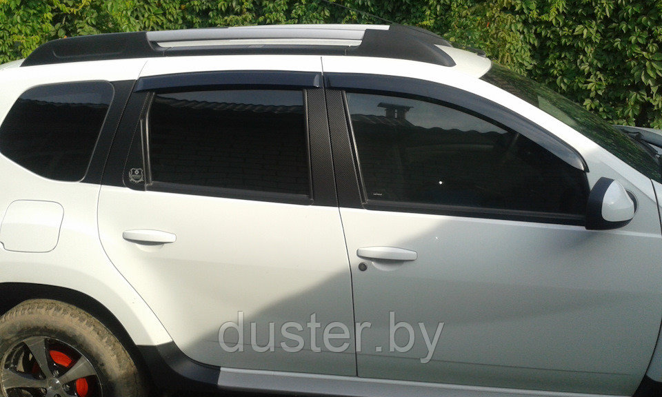 Дефлекторы окон (ветровики) для Renault Duster 2010-, 2015- - фото 2 - id-p111446571