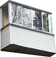 Раздвижные балконные рамы из ПВХ - фото 1 - id-p111447259