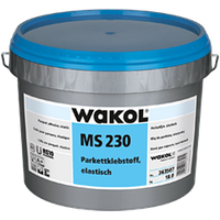 Паркетный клей WAKOL MS 228/230 эластичный силановый (18 кг.)