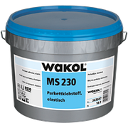 Паркетный клей WAKOL MS 228/230 эластичный силановый (18 кг.)