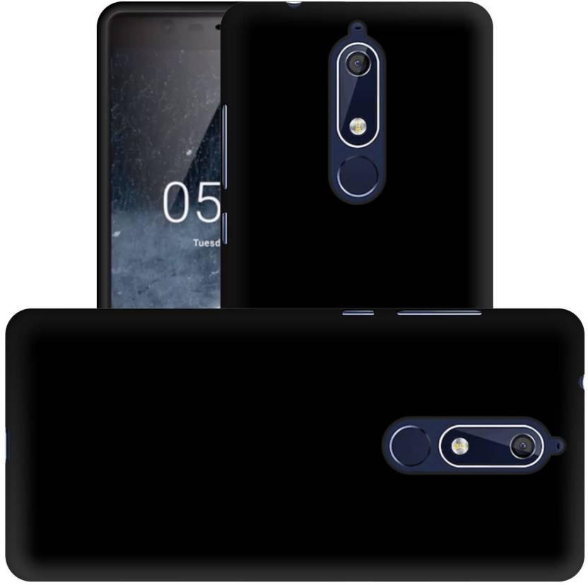 Чехол-накладка для Nokia 5.1 2018 (силикон) черный