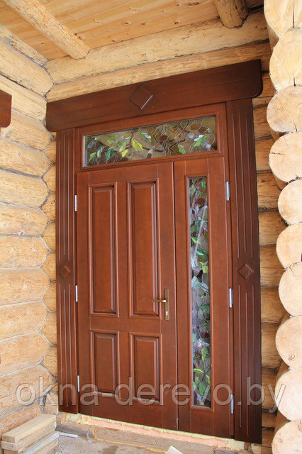 Деревянные входные двери от производителя - фото 1 - id-p59676372