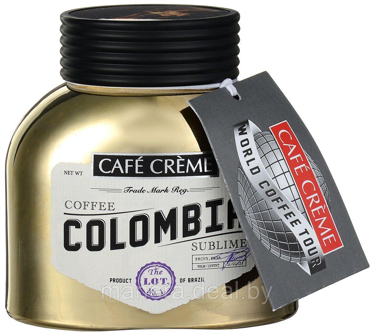 Кофе растворимый CAFE CREME Colombia 100г