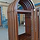 Деревянные окна арочные, фото 5