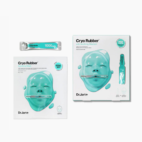 Готовая альгинатная маска для лица с аллантоином успокаивающая Dr. Jart+ Cryo Rubber With Soothing Allantoin