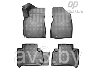 Коврики в салон Geely Emgrand X7 2018- 3D / Джили Эмгранд Х7 (Norplast)