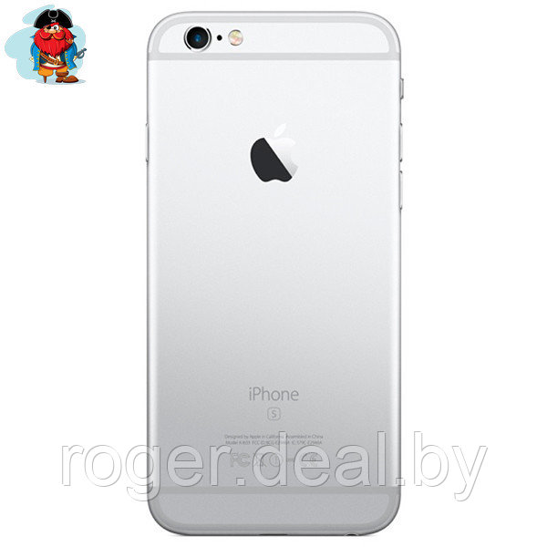 Задняя крышка (корпус) для Apple iPhone 6S (A1688, A1633) цвет: серебристый - фото 1 - id-p41067116