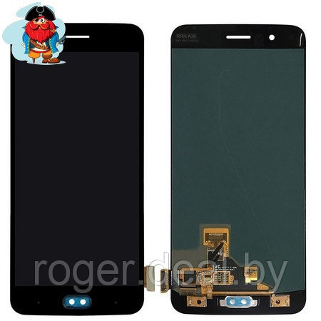 Экран для OnePlus 5 с тачскрином, цвет: черный (оригинал) - фото 1 - id-p100653956