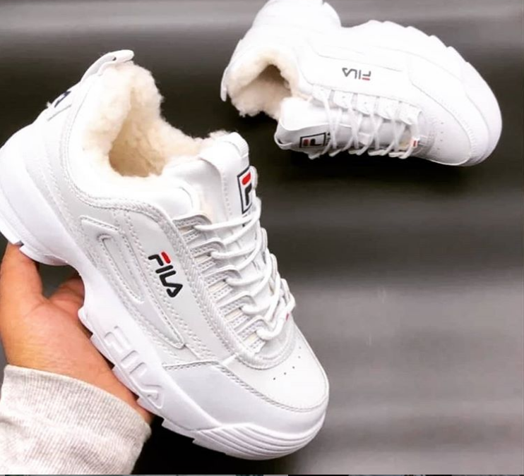 Кроссовки Fila Disruptor Зимниe Унисек для девушек 37 - фото 1 - id-p165866023