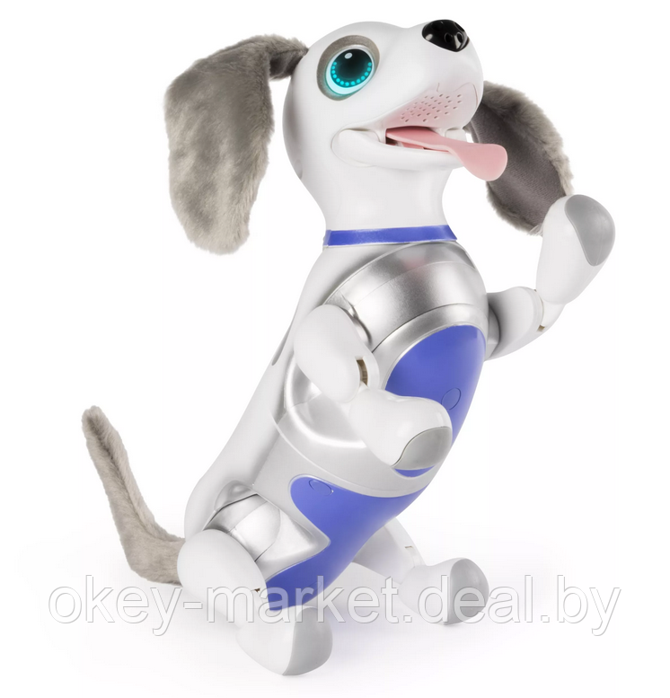 Интерактивный игривый щенок Playful Pup Zoomer Spin Master - фото 5 - id-p111518912