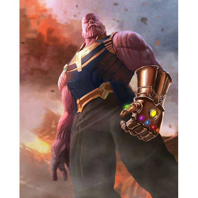 Фигурка интерактивная Marvel Танос Титаны Avengers AE009310 - фото 4 - id-p111518946
