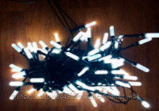Гирлянда электрическая (светодиод теплый белый) 100 лампочек, 6 м. (Артикул:CL-13) - фото 1 - id-p111519083